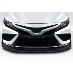 2018-2023 Toyota Camry R Spec Front Lip Spoiler Air Dam - 3 Piece image - 1