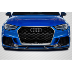 2018-2020 Audi RS3 Carbon Creations JCSL Front Lip Spoiler Air Dam - 1 Piece image - 1