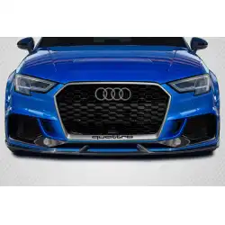 2018-2020 Audi RS3 JCSL Front Lip Spoiler Air Dam - 1 Piece image - 1