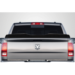 2009-2018 Dodge Ram Carbon Creations Texas Twister Rear Tailgate Wing Spoiler - 3 Pieces image - 1