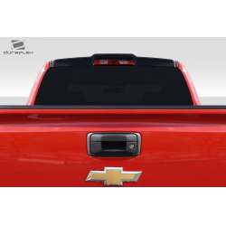 2014-2018 Chevrolet Silverado Duraflex Rugged Road Rear Roof Wing Spoiler - 1 Piece image - 3