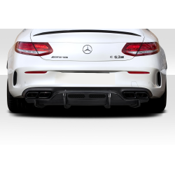 2015-2018 Mercedes Benz W205 C63 AMG Power Carbon Creations Rear Diffuser - 1 Piece image - 1