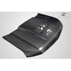 2019-2023 Chevrolet Silverado 1500 Carbon Creations ZL1 Look Hood - 1 Piece image - 3