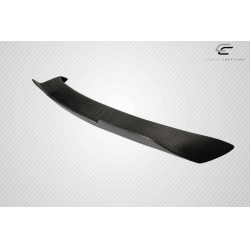 2015-2023 Ford Mustang Coupe Carbon Creations Performance PP1 Wicker Rear Wing Spoiler - 1 Piece image - 4