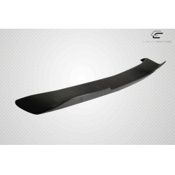2015-2023 Ford Mustang Coupe Carbon Creations Performance PP1 Wicker Rear Wing Spoiler - 1 Piece image - 5