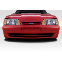 1979-1993 Ford Mustang Duraflex Apex Aero Front Bumper Add On - 1 Piece image - 1