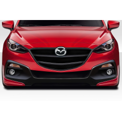 2014-2016 Mazda 3 Hatchback Duraflex KSS Front Bumper - 1 Piece image - 1