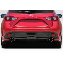 2014-2016 Mazda 3 Hatchback KSS Rear Bumper - 1 Piece image - 1