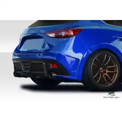 2014-2016 Mazda 3 Hatchback KSS Rear Bumper - 1 Piece image - 6
