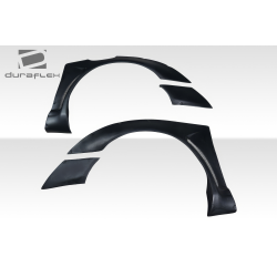 2004-2007 Porsche 997 911 Duraflex LBW Front Fender Flares - 4 Piece image - 4