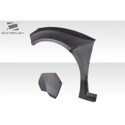 2009-2014 Acura TSX Duraflex Khan Front Fender Flares - 4 Piece (+60mm wider) image - 5