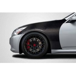 2007-2015 Infiniti G Sedan G25 G35 G37 / Q40 Carbon Creations OEM Look Front Fenders - 2 Pieces image - 1
