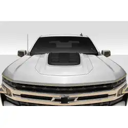 2019-2025 Chevy Silverado 1500 Overland Hood Scoop - 1 Piece image - 1