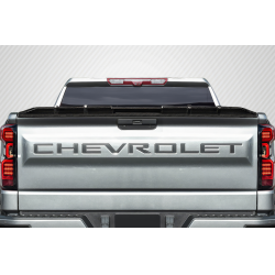 2019-2025 Chevrolet Silverado 1500 Carbon Creations Street Runner Rear Tailgate Wing Spoiler - 1 Piece image - 1