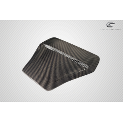 2017-2021 Honda Civic Type R Carbon Creations OEM Look Hood Scoop - 1 Piece image - 2