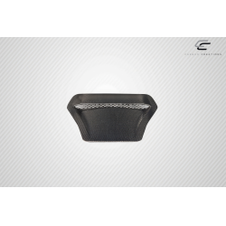 2017-2021 Honda Civic Type R Carbon Creations OEM Look Hood Scoop - 1 Piece image - 4