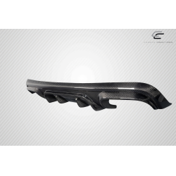 2011-2022 Jeep Grand Cherokee Carbon Creations Gamma Rear Diffuser - 1 Piece image - 4