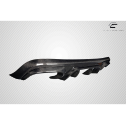 2011-2022 Jeep Grand Cherokee Carbon Creations Gamma Rear Diffuser - 1 Piece image - 5