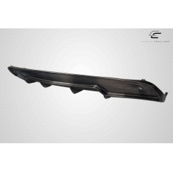 2012-2015 Tesla Model S Carbon Creations Energon Rear Diffuser - 1 Piece image - 4