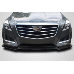 2014-2019 Cadillac CTS Carbon Creations Alpha Front Lip Spoiler Air Dam - 1 Piece image - 1