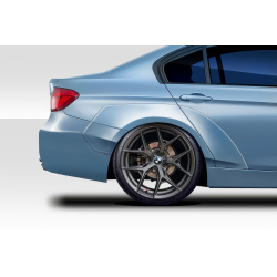 2012-2018 BMW 3 Series F30 Duraflex KTV Wide Rear Fender Flares - 6 Piece image - 1