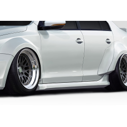 2011-2018 Volkswagen Jetta Duraflex Blaze Wide Body Side Skirt Rocker Panels - 2 Pieces image - 3