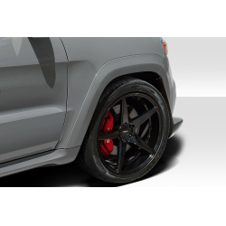2011-2022 Jeep Grand Cherokee Duraflex SRT Look Front Fender Flares - 2 Pieces image - 3
