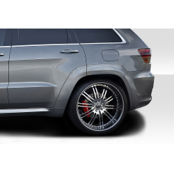 2011-2022 Jeep Grand Cherokee Duraflex SRT Look Rear Fender Flares - 4 Pieces image - 1