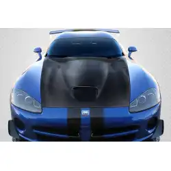 2003-2009 Dodge Viper SRT Look Hood - 1 Piece image - 1