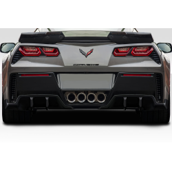 2014-2019 Chevrolet Corvette C7 Duraflex Exe Rear Diffuser - 2 Pieces image - 1