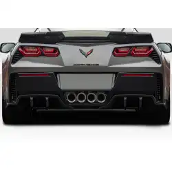 2014-2019 Chevrolet Corvette C7 Exe Rear Diffuser - 2 Pieces image - 1