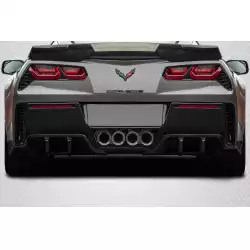 2014-2019 Chevrolet Corvette C7 Exe Rear Diffuser - 2 Pieces (S) image - 1