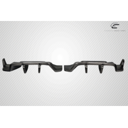2014-2019 Chevrolet Corvette C7 Carbon Creations Exe Rear Diffuser - 2 Pieces image - 2
