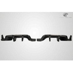 2014-2019 Chevrolet Corvette C7 Carbon Creations Exe Rear Diffuser - 2 Pieces image - 3