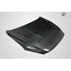 2014-2018 Mazda 3 Carbon Creations Velocity Hood - 1 Piece image - 4