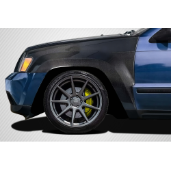 2005-2010 Jeep Grand Cherokee Carbon Creations OEM Look Front Fenders - 2 Pieces image - 1