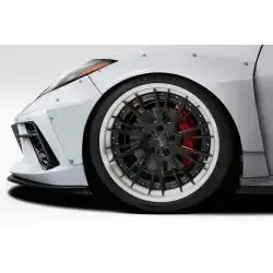 2020-2025 Chevrolet Corvette C8 Gran Veloce Wide Body Front Fender Flares - 4 Piece image - 1