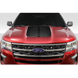 2016-2019 Ford Explorer Duraflex GT500 Look Hood - 1 Piece image - 1
