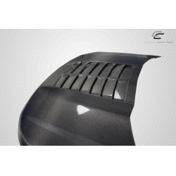 2016-2019 Ford Explorer Carbon Creations GT500 Look Hood - 1 Piece image - 6