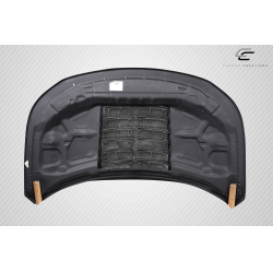 2016-2019 Ford Explorer Carbon Creations GT500 Look Hood - 1 Piece image - 8