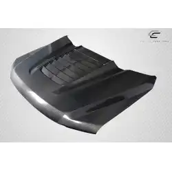 2017-2022 Ford Super Duty F250 F350 F450 GT500 V2 Look Hood - 1 Piece image - 4