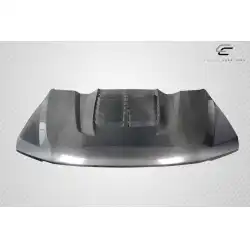 2017-2022 Ford Super Duty F250 F350 F450 GT500 V2 Look Hood - 1 Piece image - 8