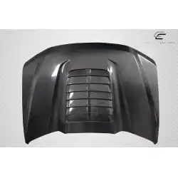 2017-2022 Ford Super Duty F250 F350 F450 GT500 V2 Look Hood - 1 Piece image - 16