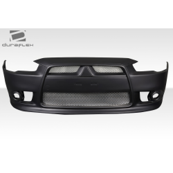 2008-2017 Mitsubishi Lancer Duraflex Ralliart Look Front Bumper - 1 Piece image - 3