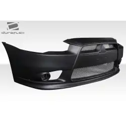 2008-2017 Mitsubishi Lancer Ralliart Look Front Bumper - 1 Piece image - 5