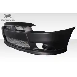 2008-2017 Mitsubishi Lancer Ralliart Look Front Bumper - 1 Piece image - 7