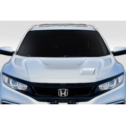 2016-2021 Honda Civic Duraflex Time Attack Hood - 1 Piece image - 1