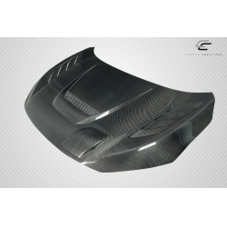 2016-2021 Honda Civic Carbon Creations Time Attack Hood - 1 Piece image - 3