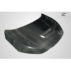 2016-2021 Honda Civic Carbon Creations Time Attack Hood - 1 Piece image - 4