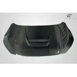 2016-2021 Honda Civic Time Attack Carbon Fiber Hood image - 3